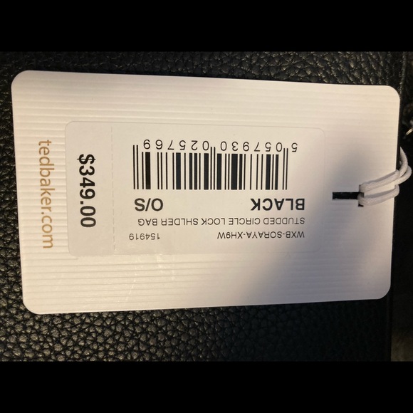 Ted Baker leather and suede handbag. - Picture 2 of 6